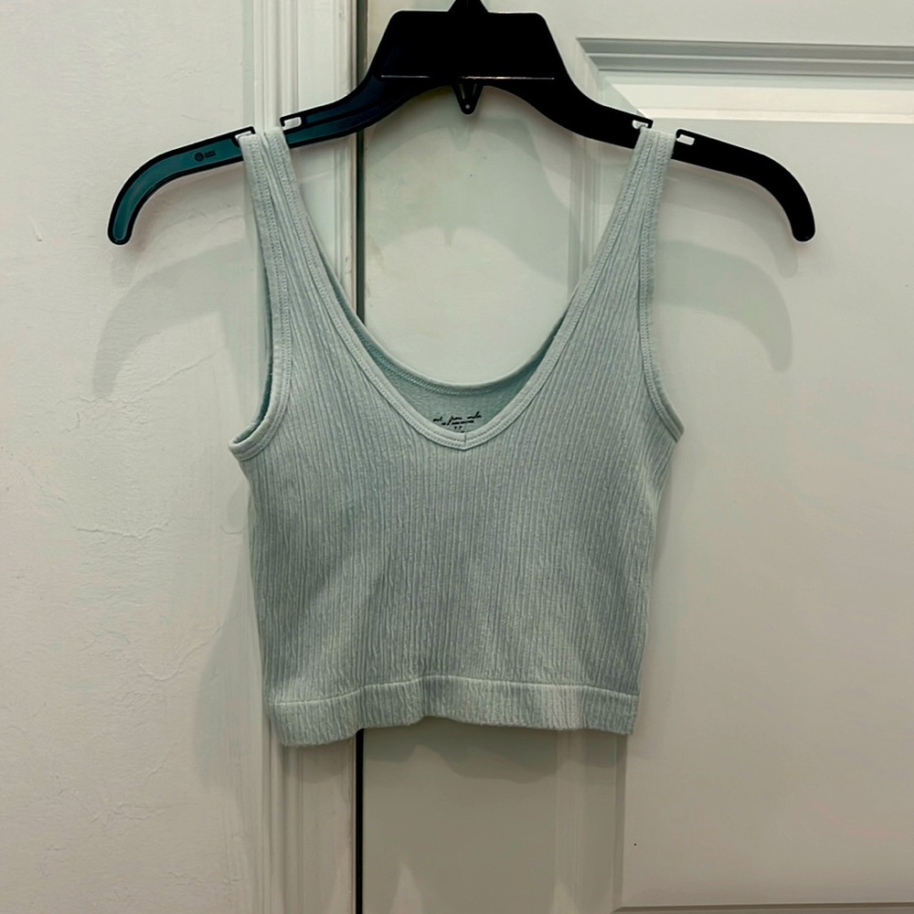 Out From Under Seamless Ribbed Cropped Tank Top/Urban Outfitters